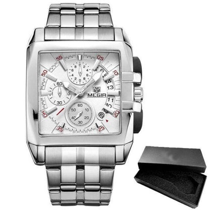 New Business Men's Watches Analog Waterproof Luminous Quartz Men Stylish Wrist Watch Stevvex