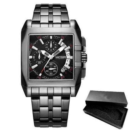 New Business Men's Watches Analog Waterproof Luminous Quartz Men Stylish Wrist Watch Stevvex