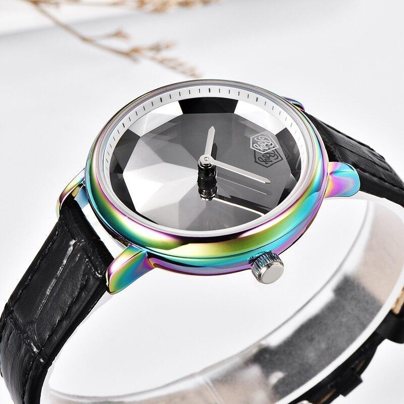 New Fashion Women's Watches Casual Sport Leather Strap Waterproof Analog Quartz Watch Stevvex