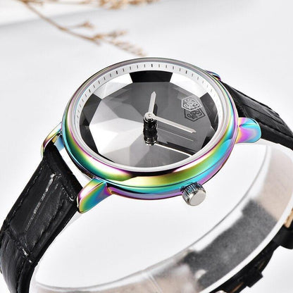 New Fashion Women's Watches Casual Sport Leather Strap Waterproof Analog Quartz Watch Stevvex