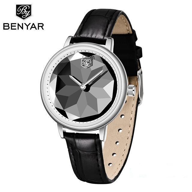 New Fashion Women's Watches Casual Sport Leather Strap Waterproof Analog Quartz Watch Stevvex