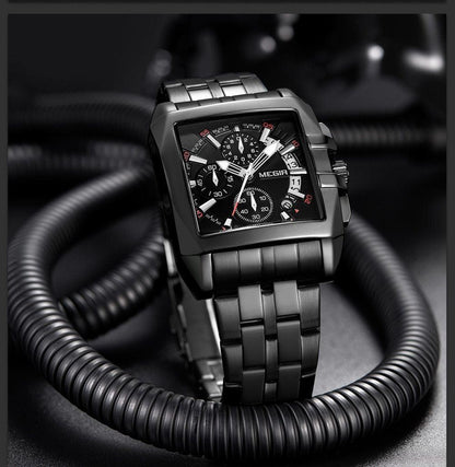 New Business Men's Watches Analog Waterproof Luminous Quartz Men Stylish Wrist Watch Stevvex