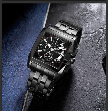 New Business Men's Watches Analog Waterproof Luminous Quartz Men Stylish Wrist Watch Stevvex