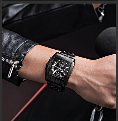 New Business Men's Watches Analog Waterproof Luminous Quartz Men Stylish Wrist Watch Stevvex