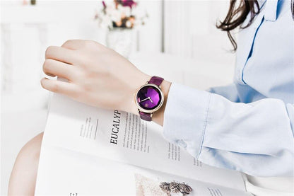 New Fashion Women's Watches Casual Sport Leather Strap Waterproof Analog Quartz Watch Stevvex