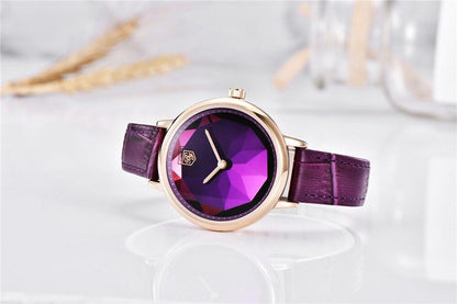 New Fashion Women's Watches Casual Sport Leather Strap Waterproof Analog Quartz Watch Stevvex
