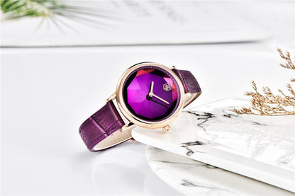 New Fashion Women's Watches Casual Sport Leather Strap Waterproof Analog Quartz Watch Stevvex