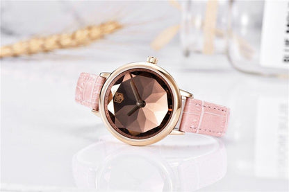 New Fashion Women's Watches Casual Sport Leather Strap Waterproof Analog Quartz Watch Stevvex
